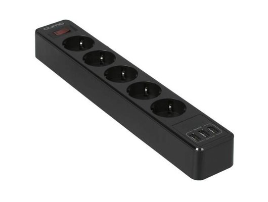 Сетевой фильтр с USB Qumo Power Bar 5SP4U (P-0005)